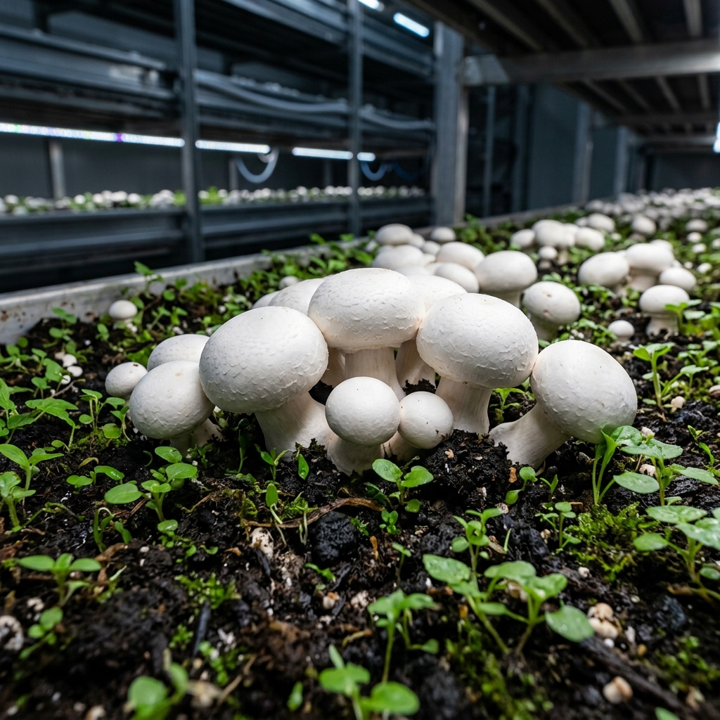 Mushroom Farming Process
